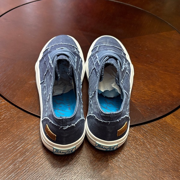 Blowfish Navy Slip-On Sneakers - Picture 3 of 4